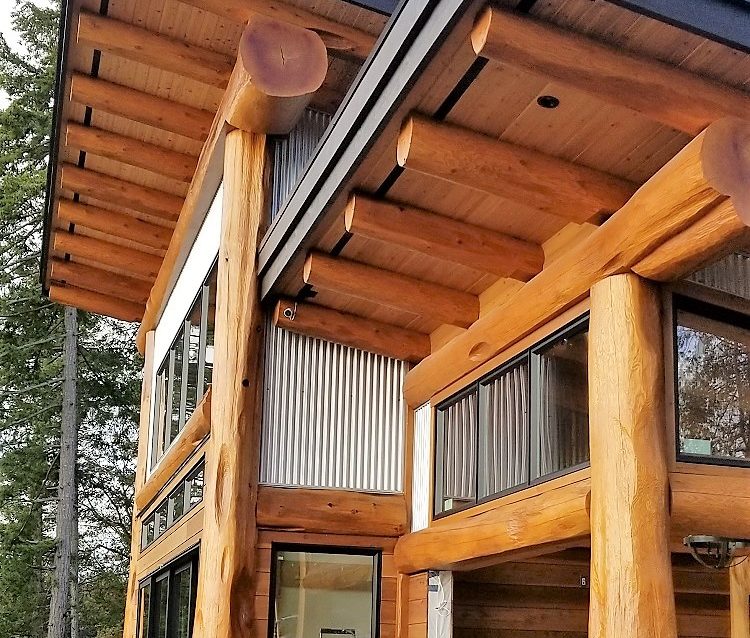 Vancouver Island Timber Kings Log Home