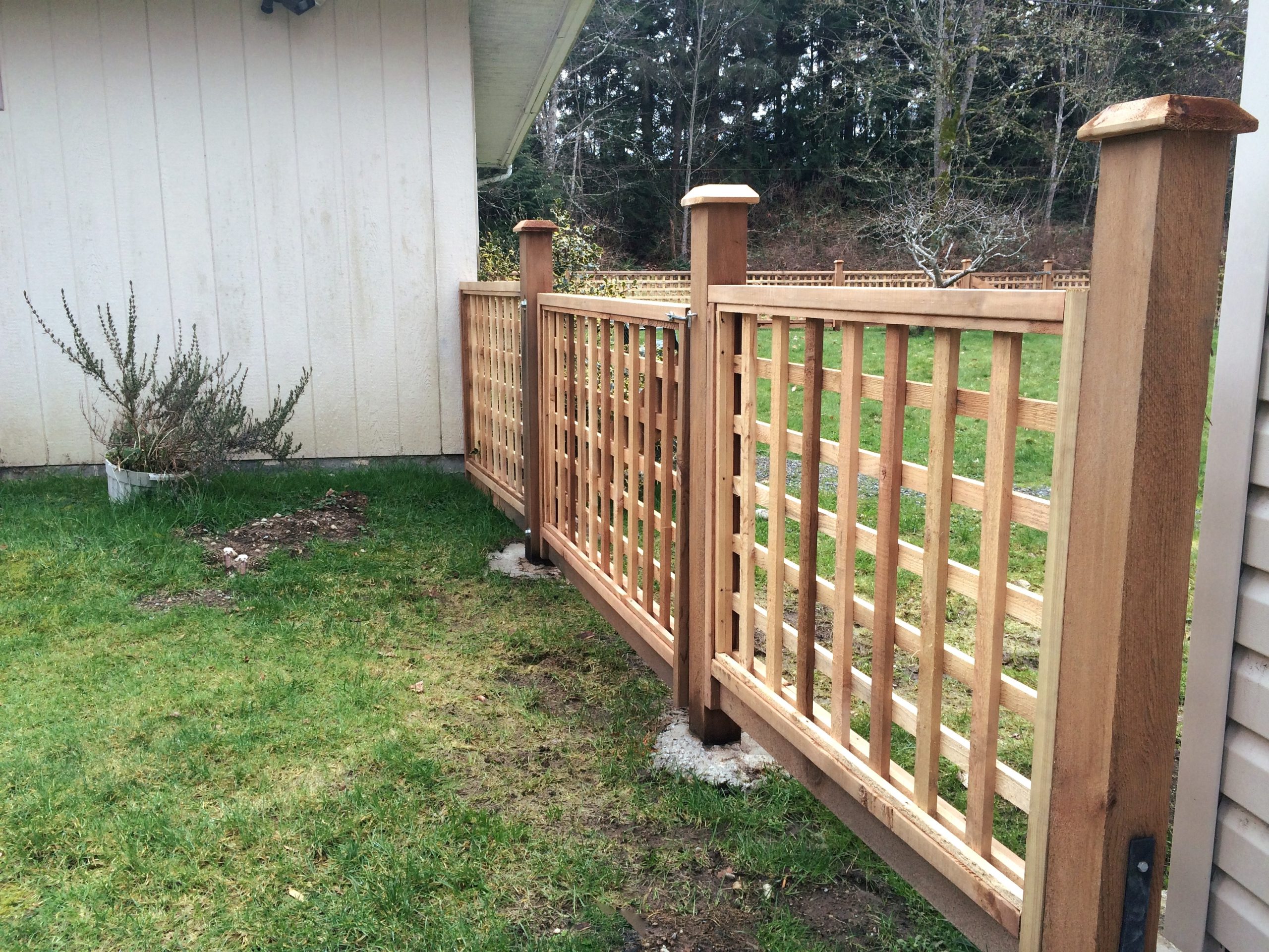 Custom Qualicum Lattice Panels